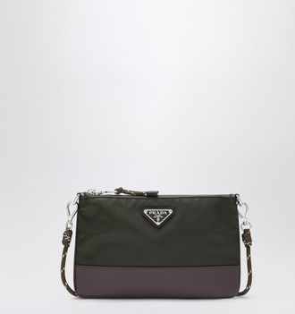 Prada Speedrock smartphone holder in camouflage Re-Nylon