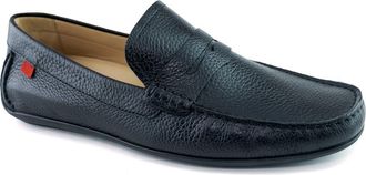 Marc Joseph New York Union 4.0 Driver Loafer in Black Grainy at Nordstrom Rack, Size 11.5