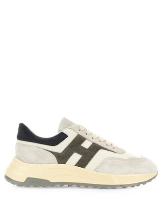 Hogan Grey Color Block Sneakers