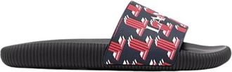 Lanvin Open teenslippers met monogram - Heren - Sandalen - Rood - 40 EU - Schoenen