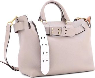 Burberry Belt Leather Large tote bag - Beige