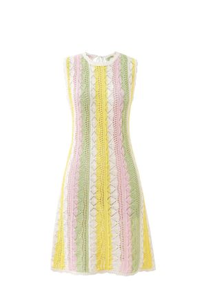 FRNCH Womens Knit Sleeveless Dress In Multi