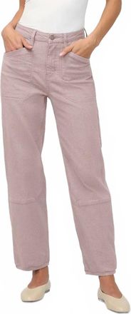 Duer Womens Stretch Canvas Utility Pant In Chalk