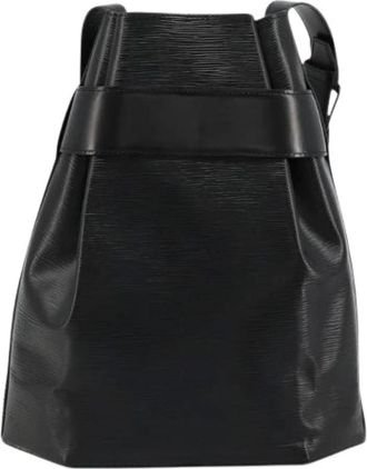 Louis Vuitton Pre-owned Bucket Bags, female, Black, Size: ONE SIZE Pre-owned Vintage sac depaule Handbag