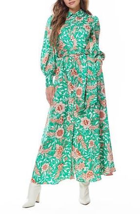 By Design Rebel Twill Maxi Dress in Fiore at Nordstrom Rack, Size X-Large