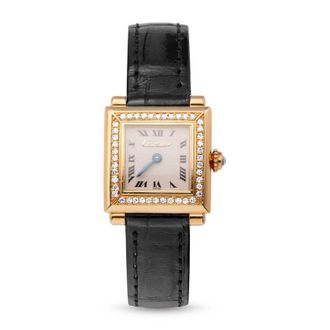 Cartier Pre-owned Cartier Paris Trocadero Lady Quartz Diamond White Dial Ladies Watch 6604
