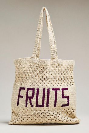 Soraya Hennessy Market Crochet Mesh Tote