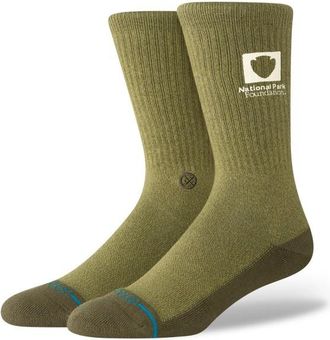 Stance National Park Crew Multifunktionssocken - Unisex | oliv