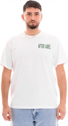 Afterlabel Heren T-shirt Klassieke Stijl - Heren - T-shirts - Wit - 2XL - Tops