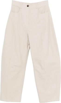 Mark Kenly Domino Tan Five-pockets Trousers