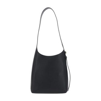 Tory Burch Tassen, Dames, Zwart, ONE Size, Leer, Romy Small Hobo Bag