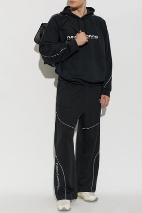 New Balance Hooded Sweatshirt MT62W318, Womens, Black