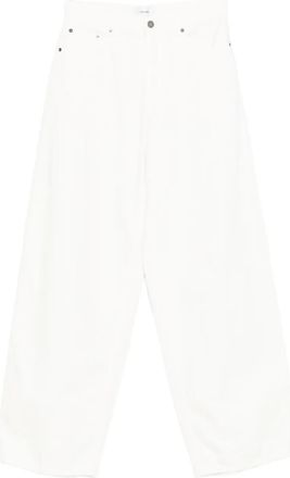 Haikure Jeans con design a cinque tasche - Bianco