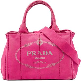 Prada Pre-owned Prada Small Canvas Canapa Logo Tote Ladies YTKPM52IPM7XTXR7