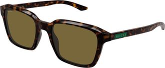 Gucci GG2078S 002 Mens Sunglasses Tortoiseshell Size 52 - Free RX Lenses - Free RX Lenses