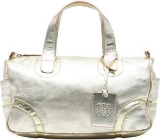Loewe 2007 Metallic Leather handbag - Goud