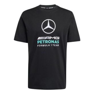 adidas Mercedes-AMG F1 Team DNA Graphic T-Shirt Black Semi Mint Rush KE8163