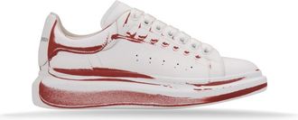 Alexander McQueen Sneakers - Heren - Sneakers - Wit - 40 EU - Leer - Schoenen