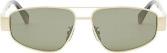 Celine Cl 40281U Zonnebrillen - unisex - Zonnebrillen - Geel - 57 MM - Accessoires