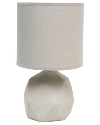 Lalia Home Geometric Concrete Lamp