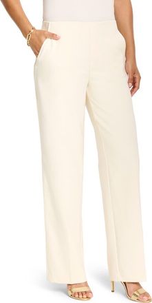 Nic+Zoe Lenox Wide Leg Stretch Pants in Classic Cream at Nordstrom, Size X-Large