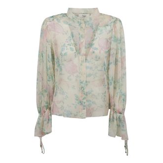 Chloé Overhemden, Dames, Veelkleurig, S, Stijlvolle Overhemden Collectie