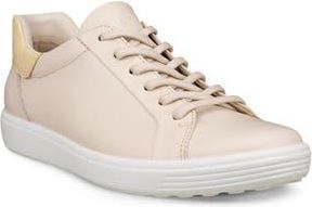 Ecco Soft 7 Sneaker in Limestone/Straw at Nordstrom Rack, Size 10-10.5Us / 41Eu
