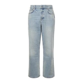 Represent Straight Jeans, male, Blue, Size: W36 Straight Jeans