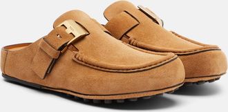 Tod's Gommino suede mules