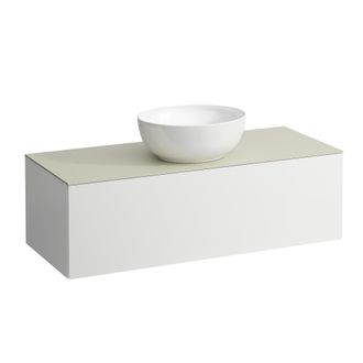 Laufen Laufen - Il Bagno Alessi &Eacute;l&eacute;ment &Agrave; Tiroirs, 1 Trou Pour Robinet