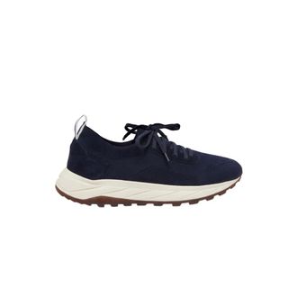 Fedeli Asiago Sock Sneaker - Heren - Schoenen - Blauw - Maat: 44 EU Wol