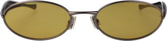 Bottega Veneta Stijlvolle zonnebril Bv 1386S - unisex - Zonnebrillen - Geel - 57 MM - Accessoires