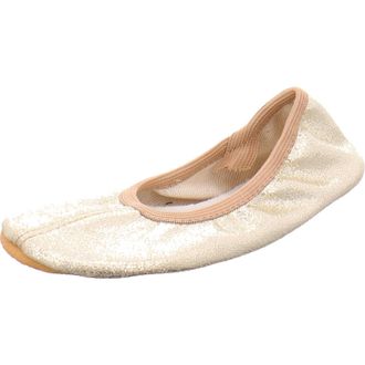 Beck Womens Basic 071 Gymnastics shoes, Gold, 3.5 UK