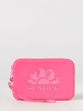 Sundek Pochette a mano da bambino in gomma con logo e manico da polso