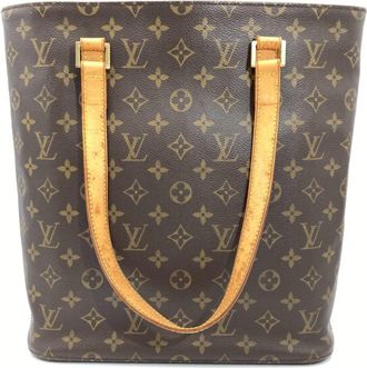 Louis Vuitton Brown Monogram Canvas Tote Bag (Pre-Owned)