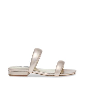 Steve Madden Lage sandaal - Dames - Schoenen - Beige - Maat: 39 EU