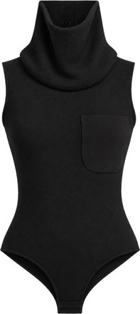 Courr&egrave;ges HIGH-NECK KNIT BODYSUIT WITH CUT-OUT - Courreges - Woman