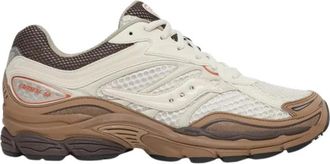 Saucony Pro Grid Omni 9 - Heren - Hardloopschoenen - Beige - 43 EU - Fitness