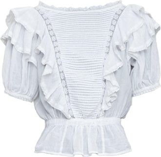 Isabel Marant Dentelle Cotton Lace Top