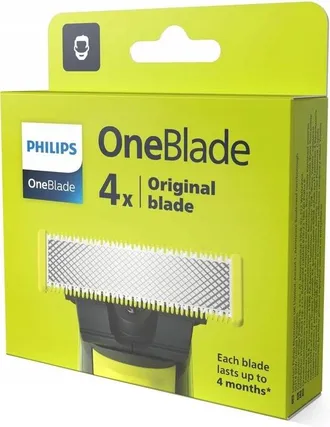Philips Bodycare Qp240/50 Lame Per Rasoio Nero, Verde, Argento 4 Pz