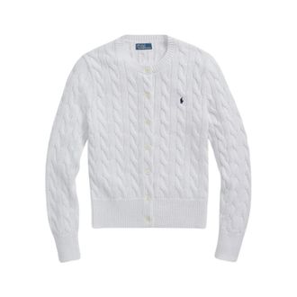 Ralph Lauren Woven Cotton Cardigan