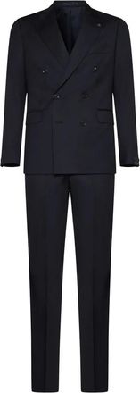 Tagliatore Bruce Suit - Heren - Business pakken - Blauw - M - Wol - Kostuums