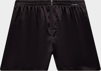 Dolce & Gabbana Men & apos;s Sporty Silk Boxer Shorts