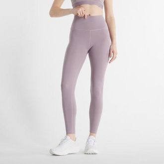 New Balance Womens NB Harmony Pocket High Rise Legging 25 in Purple Poly Knit, size Medium