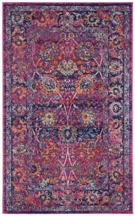 Safavieh Alfombra rosa/multicolore 122 x 183 cm