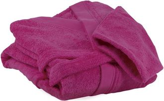 cofan Albornoz Fucsia 500/m2 Modelo Primavera Talla M, Albornoz De Manga Larga Para Ba&ntilde;o Disponible En Color Fucsia. Cuenta Con Un Cintur&oacute;n Para Su Cierre. 