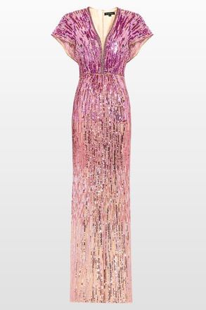 Jenny Packham Dusk Dress in Morganite at Nordstrom, Size 10 Uk