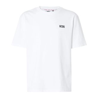 GCDS Gcds, Heren, Tops, Wit, Maat: XL Katoen