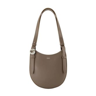Coperni Tassen, Dames, Bruin, ONE Size, Katoen, Mini Riem Schoudertas