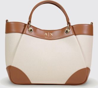 A|X Armani Exchange Borsa Shopping a mano in canvas Armani Exchange